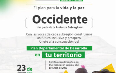 Continuamos hacia la Subregión Occidente