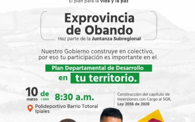 ¡Acompáñanos a la juntanza subregional de la Exprovincia de Obando!