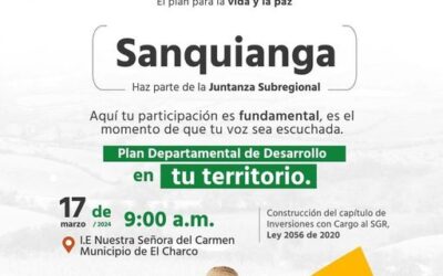 Nos trasladamos a Sanquianga